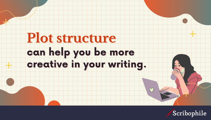Plot structure can help you be more creative in your writing.