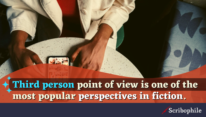Third person point of view is one of the most popular perspectives in fiction.