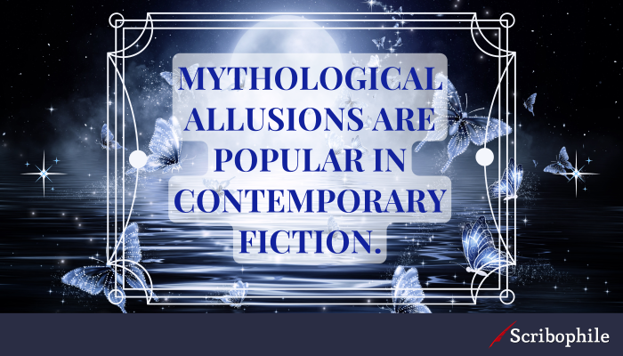 You can even use allusions to connect with other writers!