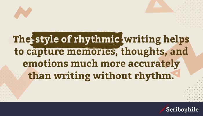 define rhythm essay