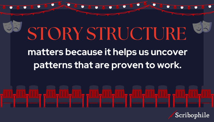 Story structure matters because it helps us uncover patterns that are proven to work.