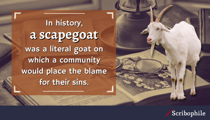 Definition of Scapegoat, Scapegoating, and Scapegoat Theory