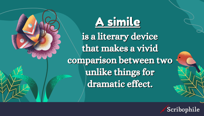 What Is A Simile Definition And Examples