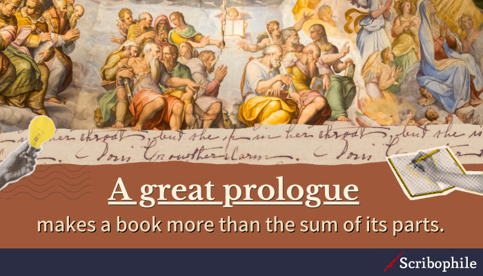 A great prologue makes a book more than the sum of its parts.